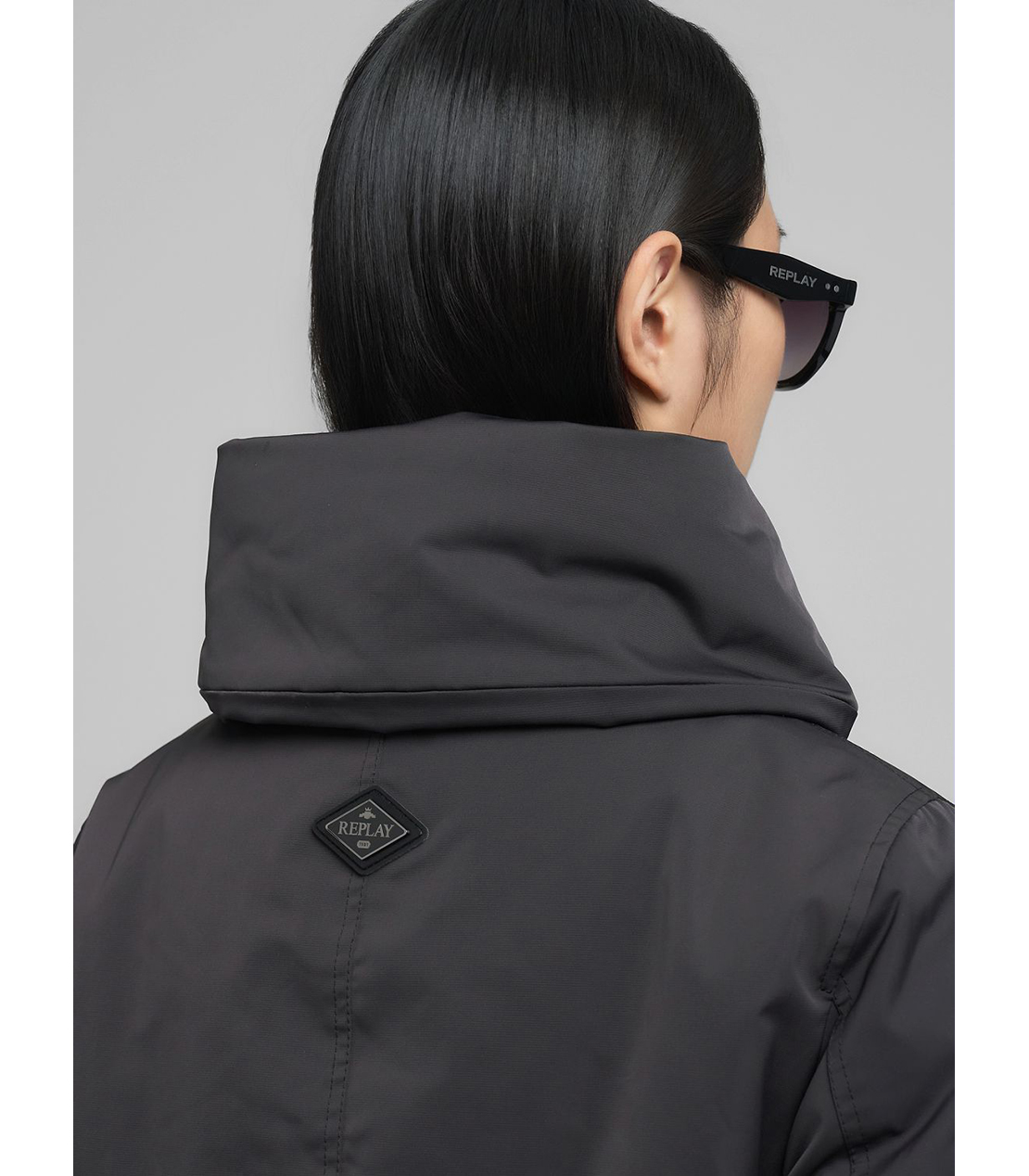 マキシラペル クロップジャケット 詳細画像 ブラック 7